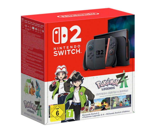 Nintendo Switch 2 Black + Pokémon Legends: Z-A DL - 1363847 - zdjęcie